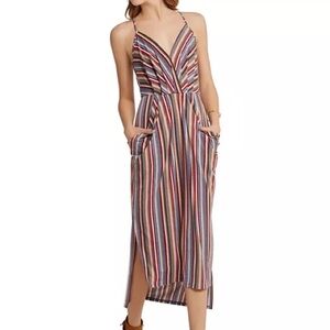 BCBG generation small striped midi dress.